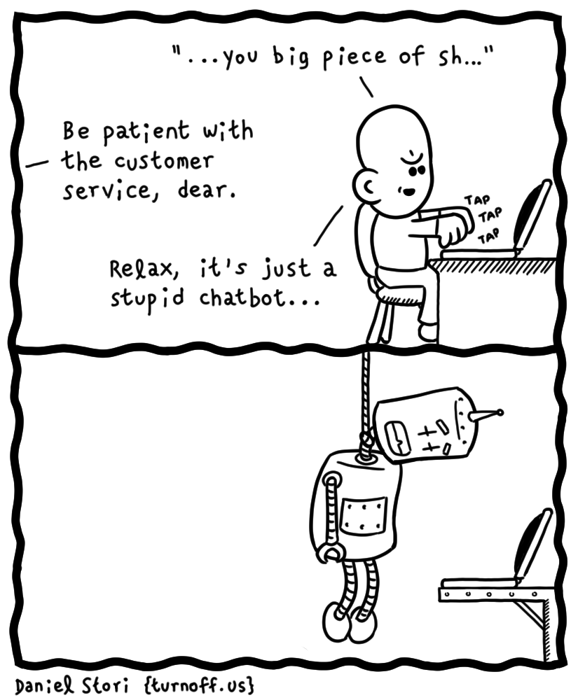 chatbot geek comic