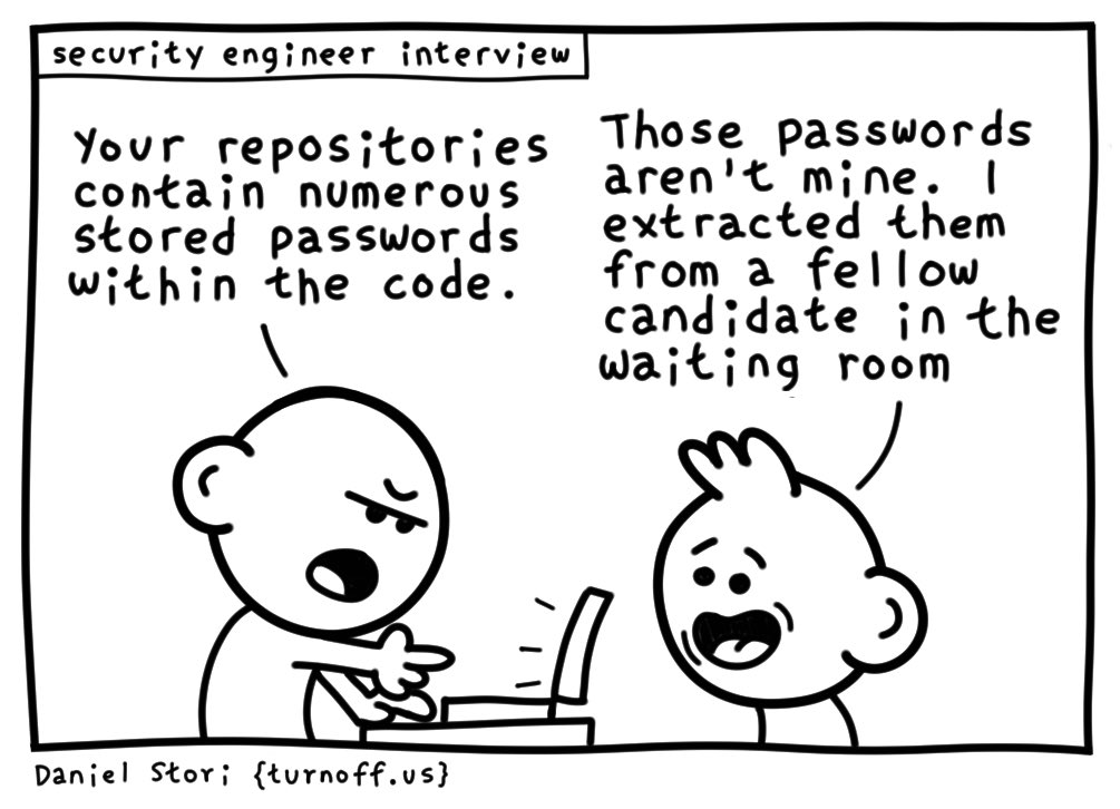 security engineer interview geek comic